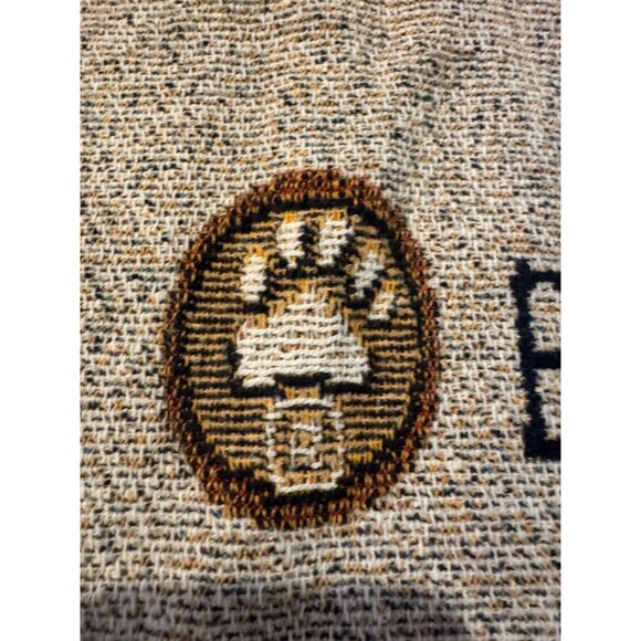 Vintage Boyds Bears & Friends Tapestry Throw Blanket – Leopard Trim – Adorable B - Picture 6 of 16